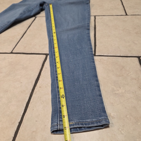 Levi's 721 High Rise Skinny Jeans Size 27 - Picture 8 of 10